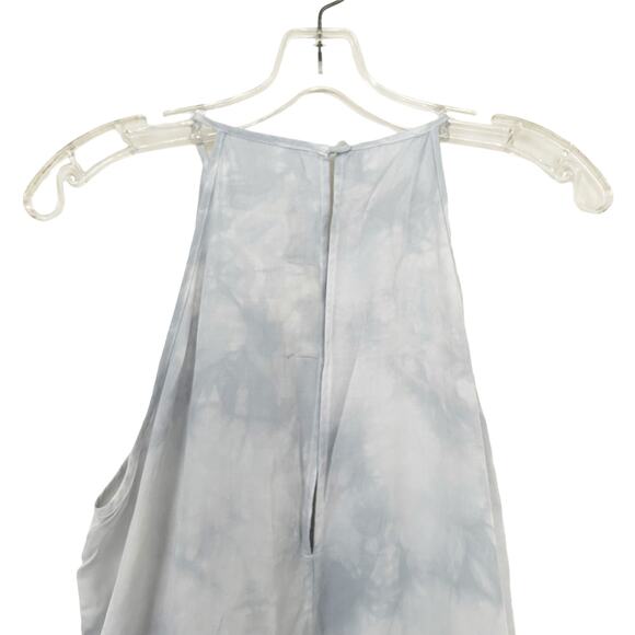 Cloth & Stone Gray White Tencel Jumpsuit Sz S - Picture 7 of 8